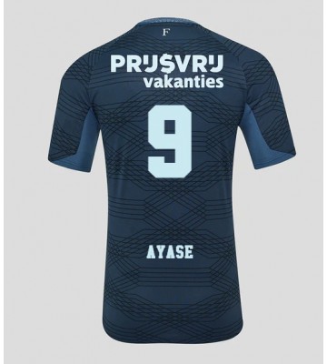 Feyenoord Ayase Ueda #9 Udebanetrøje 2025-26 Kortærmet